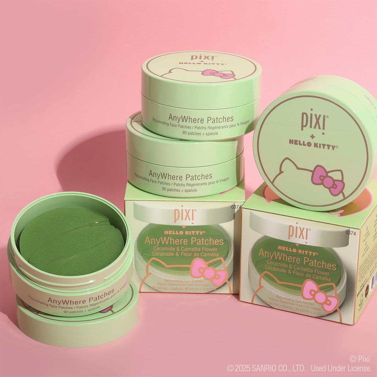 Pixi AnyWhere Hydrogel Patches with hydrating ingredients