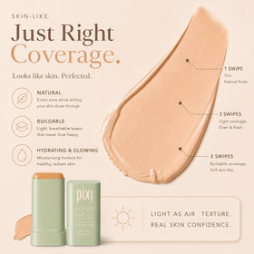 Pixi Tinted Moisturizer Stick in a makeup bag