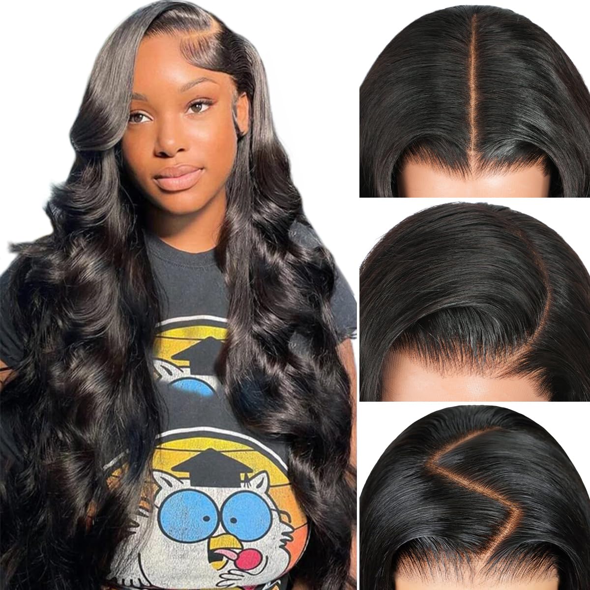 Pizazz 13x6 Lace Front Wig Body Wave front view