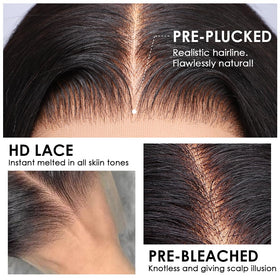Pizazz 28 Inch HD Lace Front Wig packaging with luxury bag