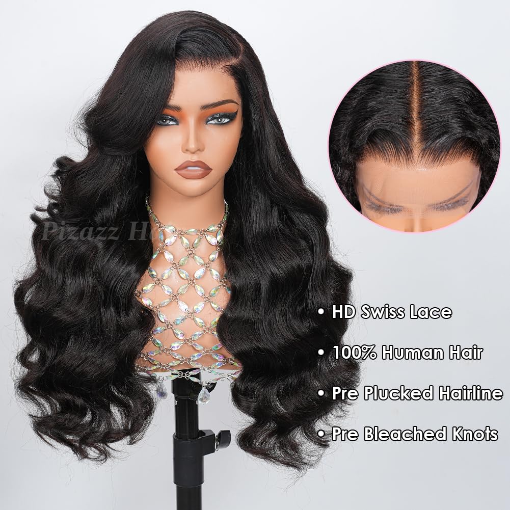 Pizazz 30 Inch Body Wave Lace Front Wig side view