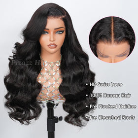 Pizazz 30 Inch Body Wave Lace Front Wig side view