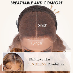 Pizazz Honey Blonde Lace Front Wig in packaging