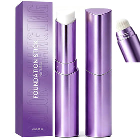 PKQAMQIU Foundation Stick 2-in-1 with Brush front view
