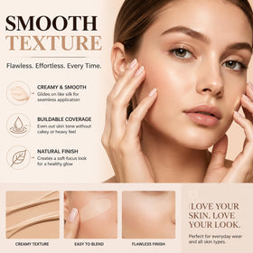 PKQAMQIU Foundation Stick deep skin shade