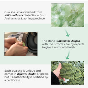 PLANTIFIQUE Jade Gua Sha Tool close-up