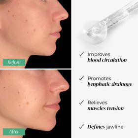 PLANTIFIQUE Jade Gua Sha Tool side view
