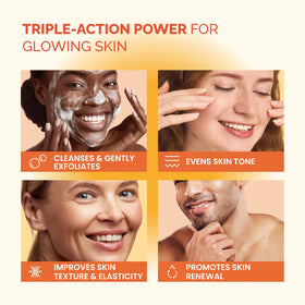 PLANTIFIQUE Kojic Acid & Turmeric Soap in mesh bag