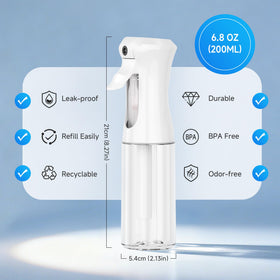 Plaode Continuous Spray Bottle ergonomic trigger close-up