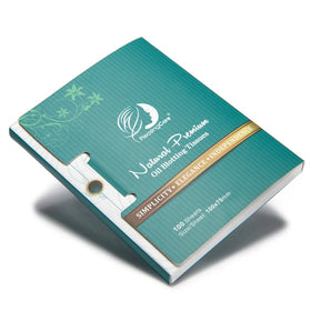 PleasingCare Large Face Oil Blotting Sheets with a fresh face