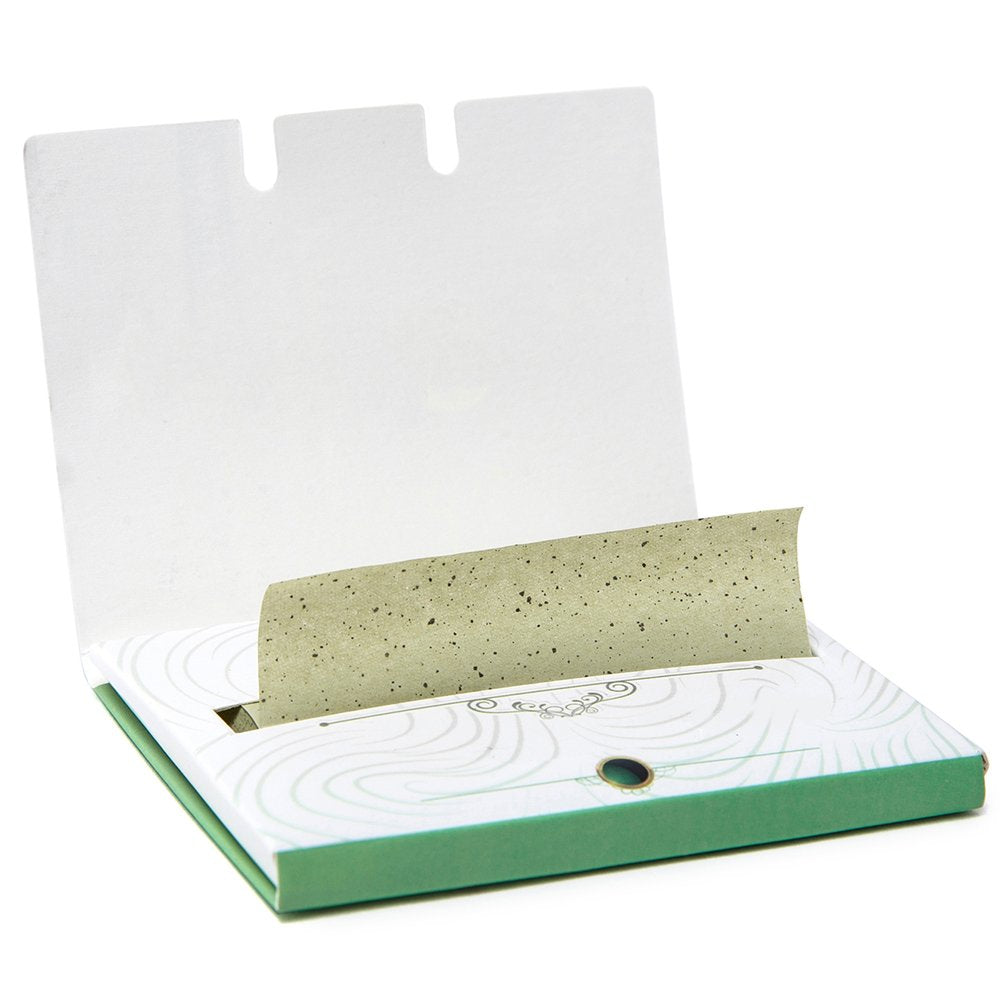 PleasingCare Oil Blotting Sheets with green tea fragrance