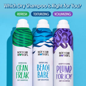 Plump for Joy Body Building Dry Shampoo can from Not Your Mother's