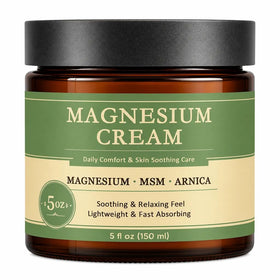PLYNXE Magnesium Cream for Sleep 5 Fl Oz front view