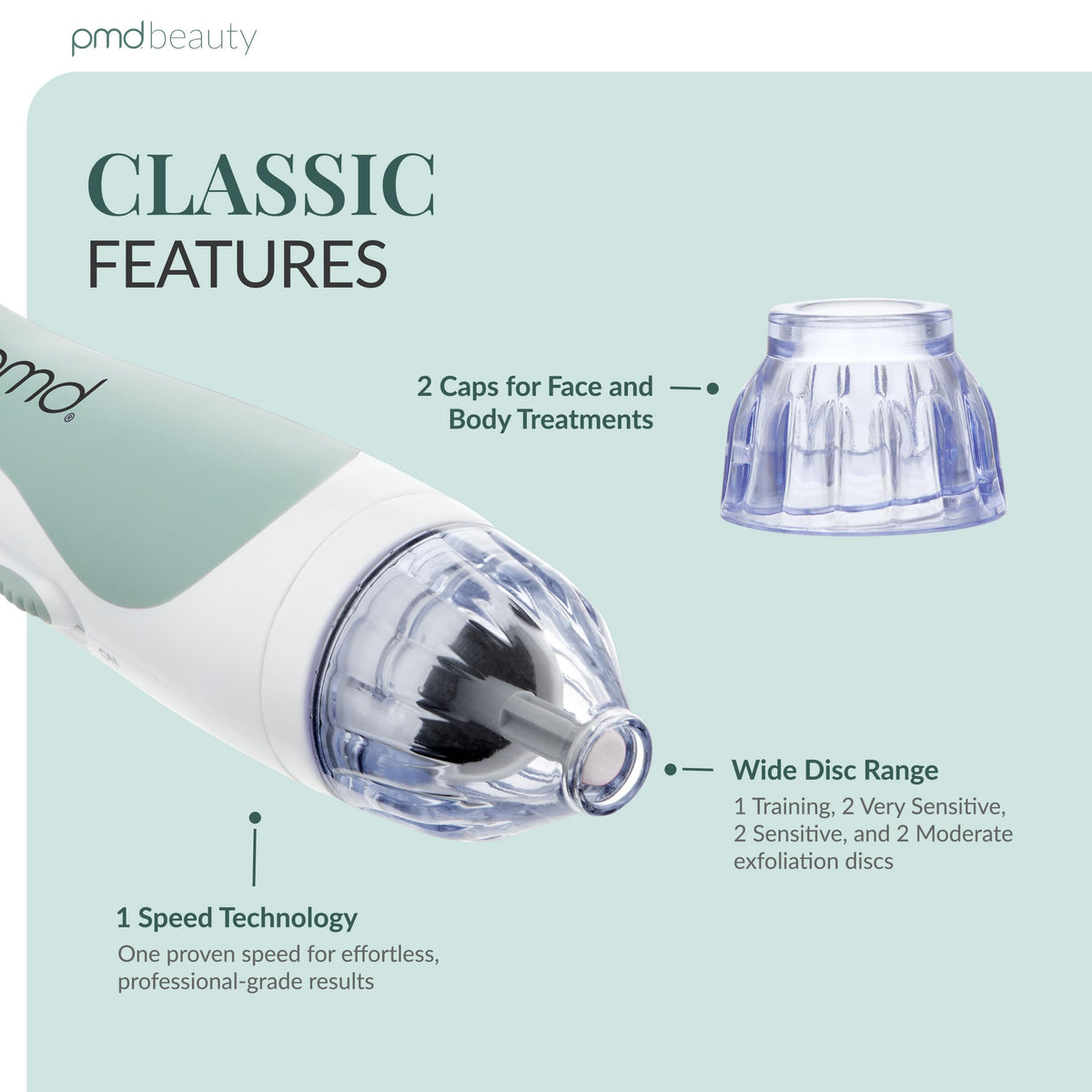 PMD Beauty Personal Microderm Classic in lifestyle setting