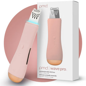 PMD Wave Pro Skin Spatula front view in black