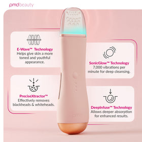 PMD Wave Pro Skin Spatula side view showing E-Wave technology