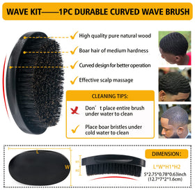 Pocket palm combs included in Goiple Wave Kit