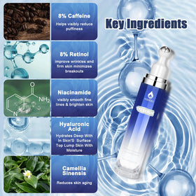 POEROES Eye Serum on a bathroom counter