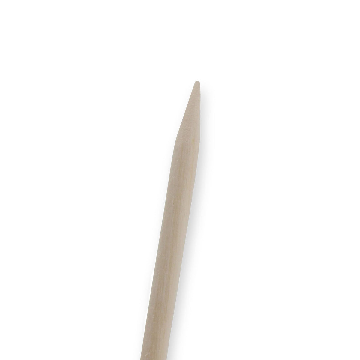 Pointed end of Basics Manicure Stick for under-nail cleaning