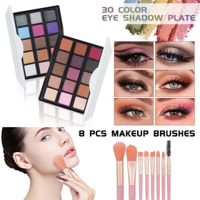 pomcral All In One Makeup Kit eyeshadow palette close-up