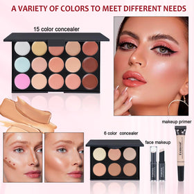 pomcral lip gloss and lipstick set displayed