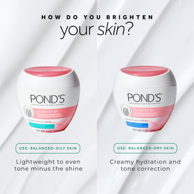POND'S Clarant B3 cream ingredients list on packaging