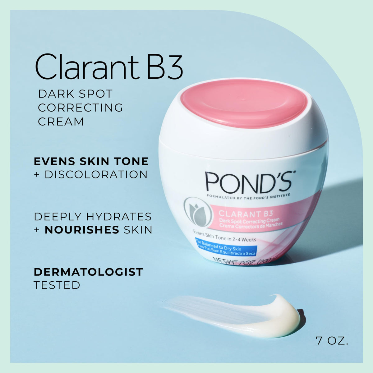 POND'S Clarant B3 cream texture close-up