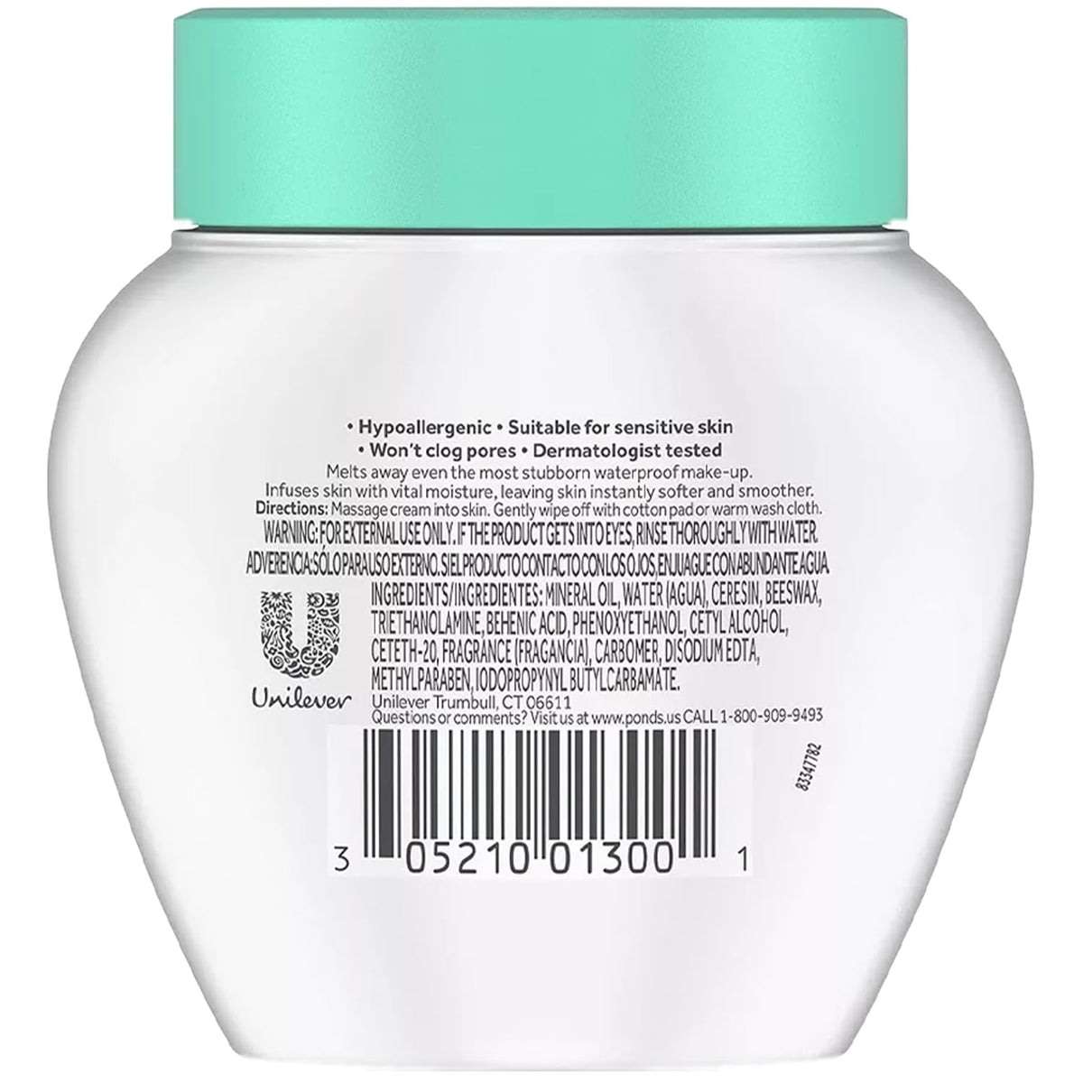 POND'S Cold Cream Make-Up Remover jar close-up