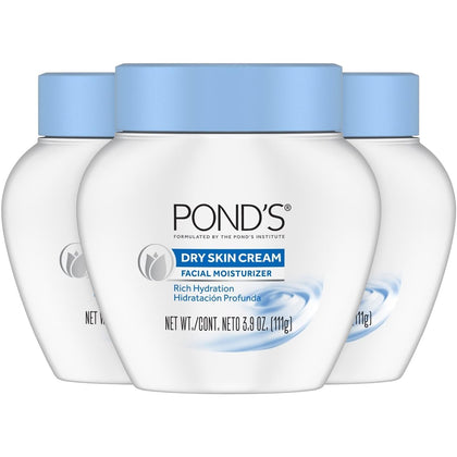 POND'S Dry Skin Cream 3-Pack front view with jars displayed