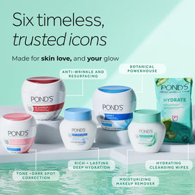 POND'S Dry Skin Cream 6-Pack with a soft towel