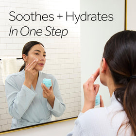 POND'S Fresh Hydration Gel Face Moisturizer application on skin