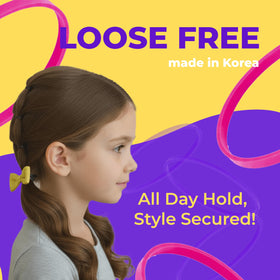 PONIIBAND hair bands on a hair styling station