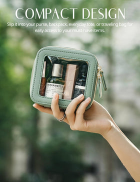 Popvibe makeup bag set with cosmetics and accessories