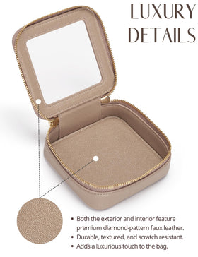 Popvibe Small Makeup Pouch in handbag for travel