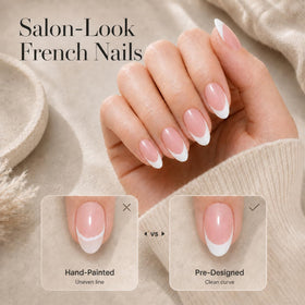 Portable mini nail lamp included in beetles nail kit