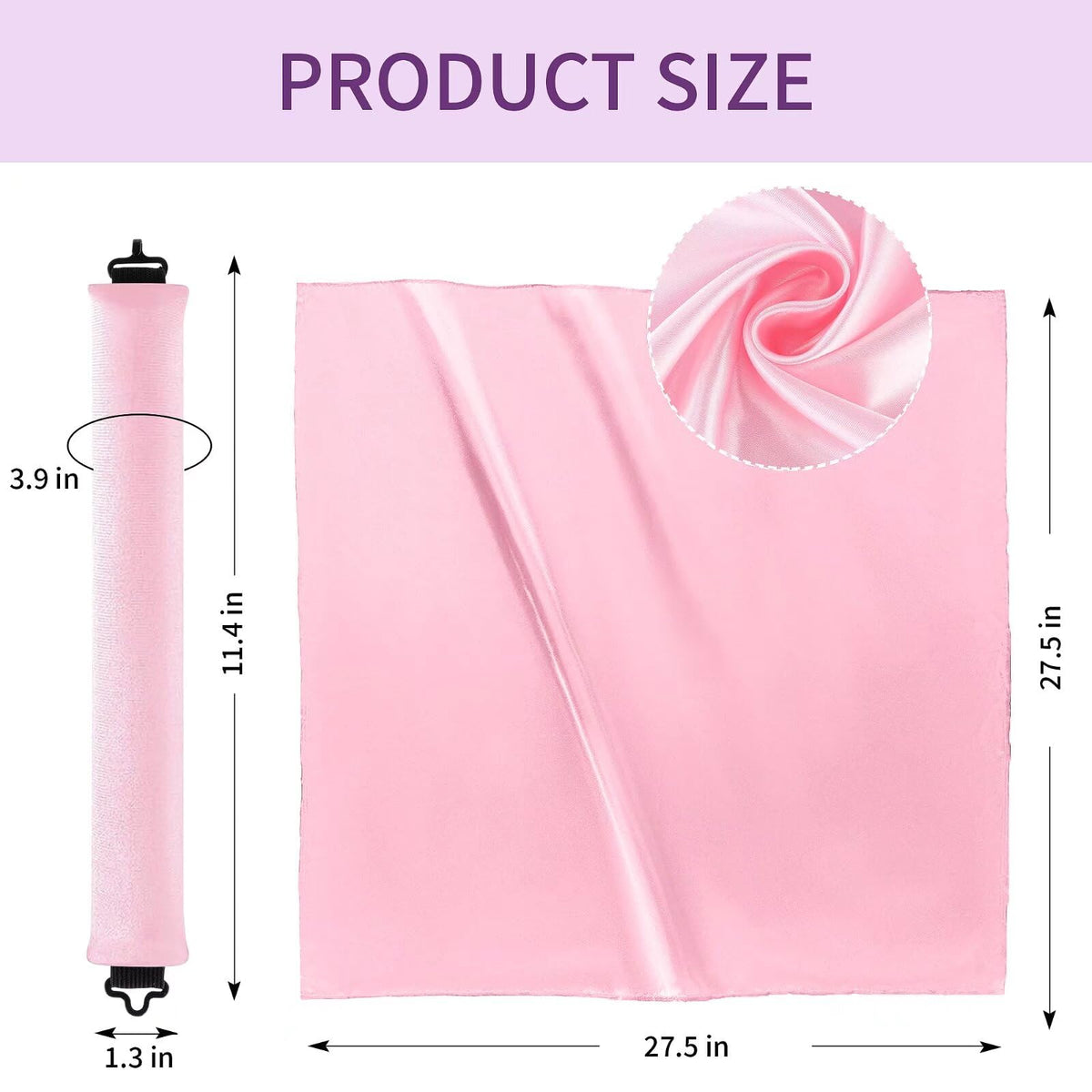 posicurly Heatless Curls curlers showcasing secure hold