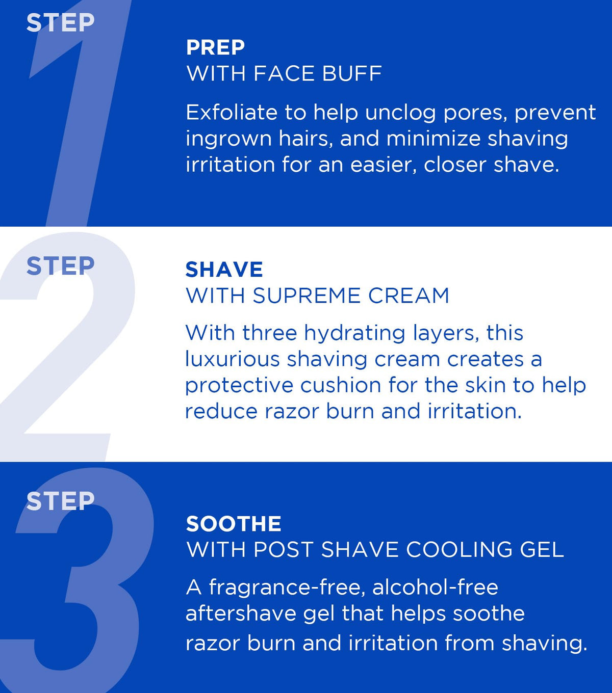 Post Shave Cooling Gel tube from Jack Black