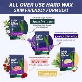 Post-wax cream included in ANRUZ Waxing Kit