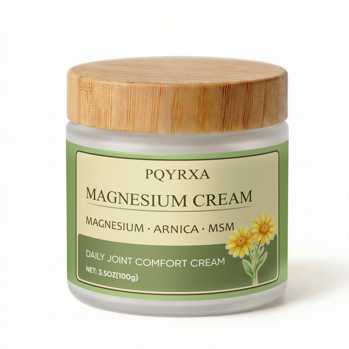PQYRXA Magnesium Chloride Nerve Relief Cream front view