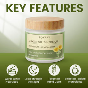 PQYRXA Magnesium Chloride Nerve Relief Cream packaging