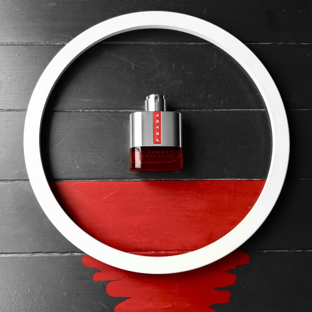 Prada Eau de Toilette Luna Rossa Sport 100ml bottle back view