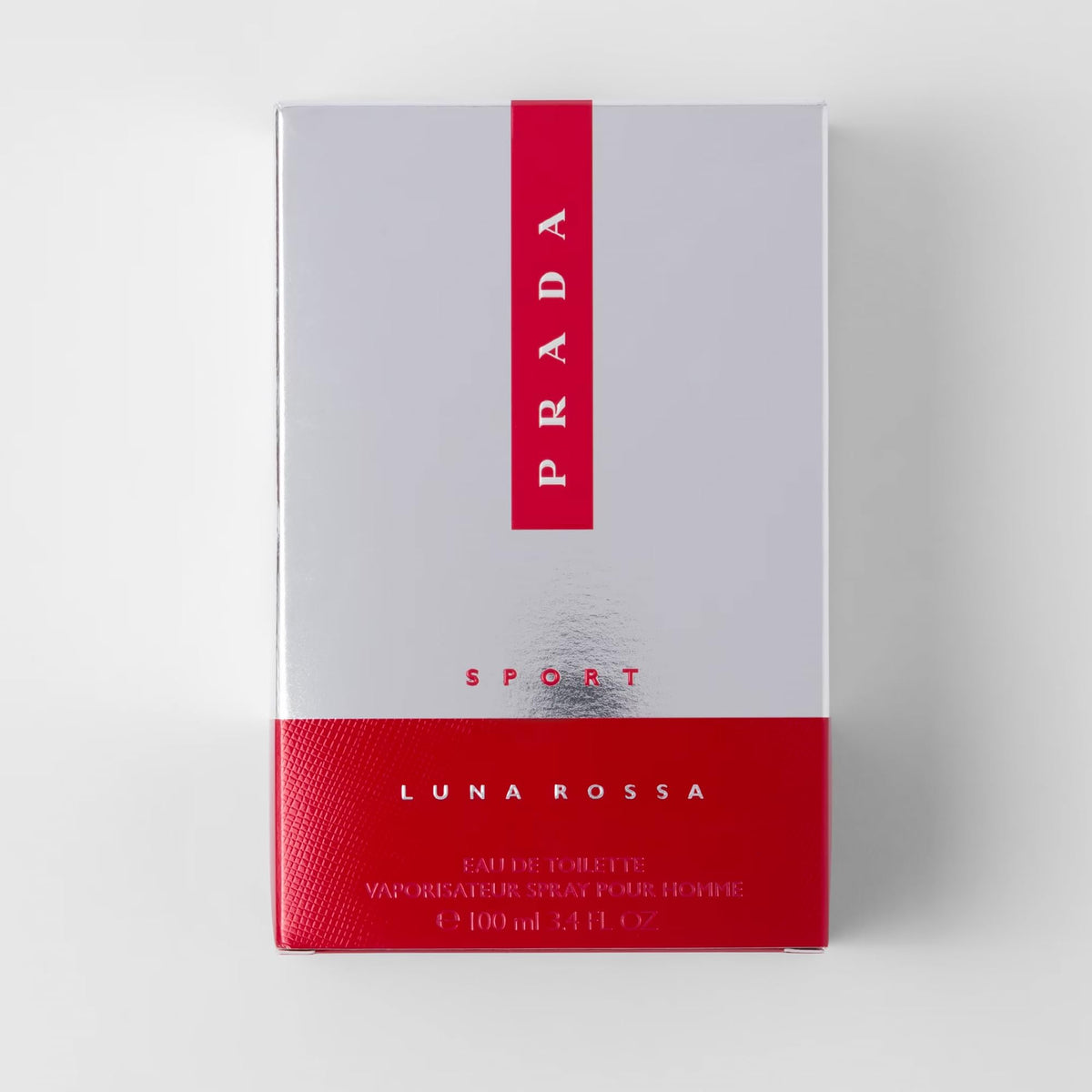 Prada Eau de Toilette Luna Rossa Sport 100ml bottle side view