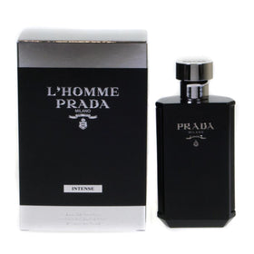 Prada L'homme Intense Eau De Parfum Spray 3.3 Oz front view