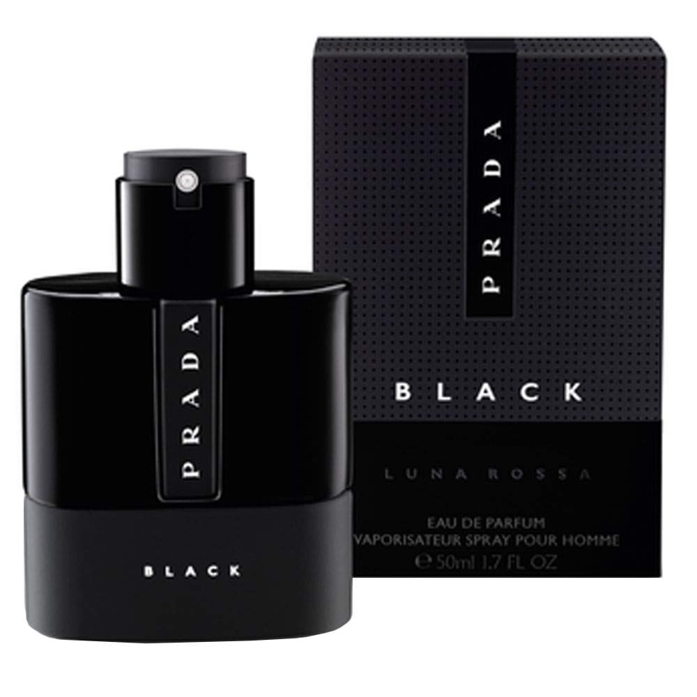 Prada Luna Rossa Black Eau De Parfum Spray 1.7 oz back view