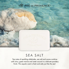 Pre de Provence Artisanal Soap Bar displayed in a gift basket