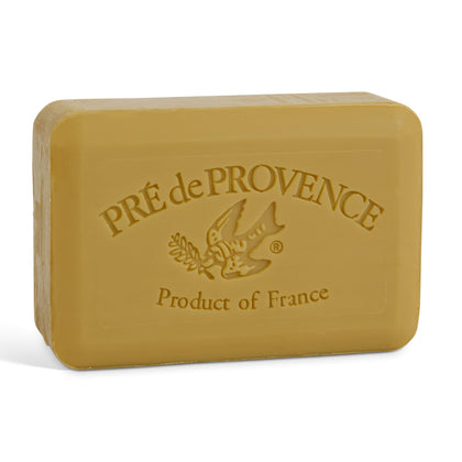 Pre de Provence Artisanal Soap Bar front view with Verbena scent