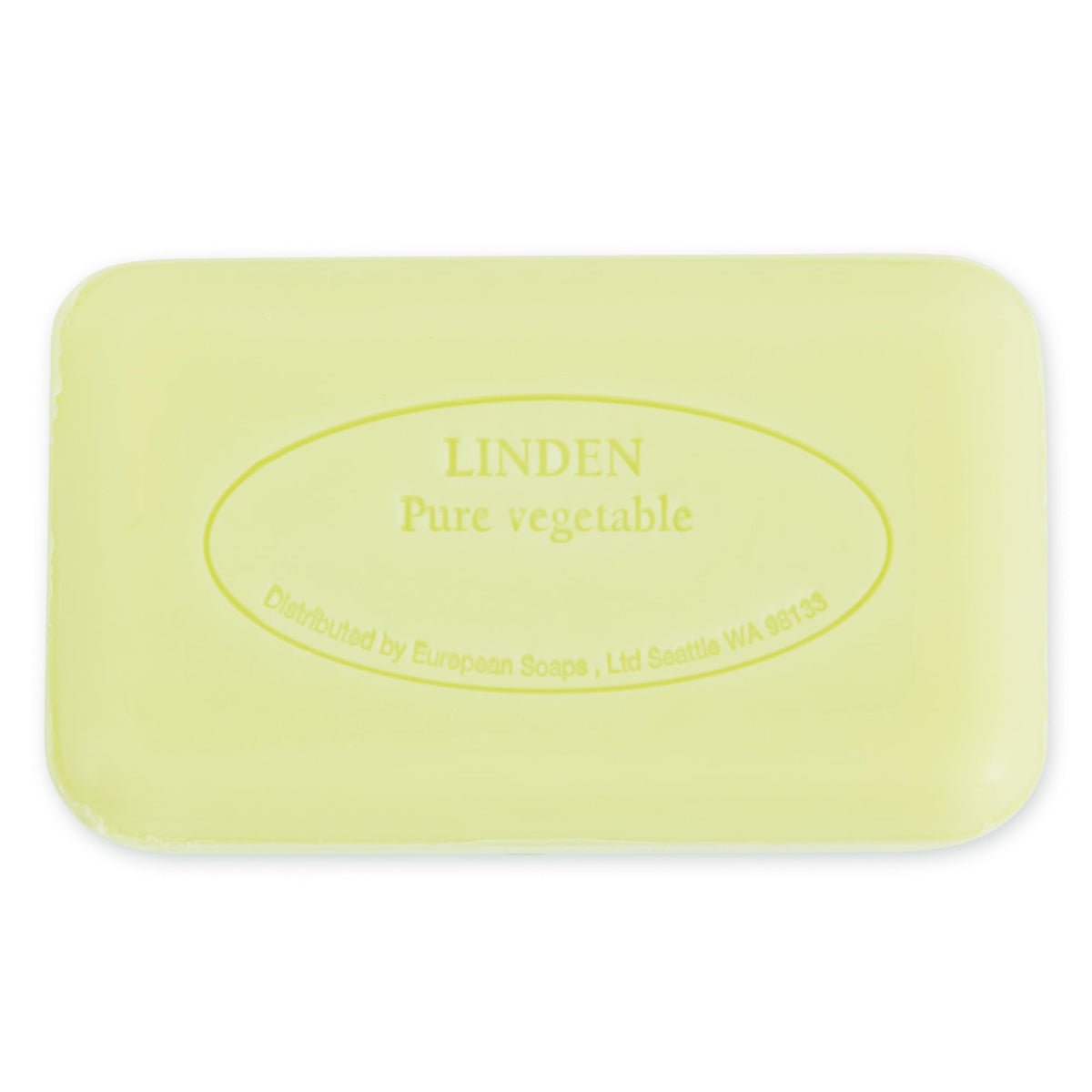 Pre de Provence Artisanal Soap Bar Linden Scent close-up