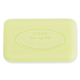 Pre de Provence Artisanal Soap Bar Linden Scent close-up