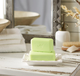 Pre de Provence Artisanal Soap Bar Linden Scent lathering