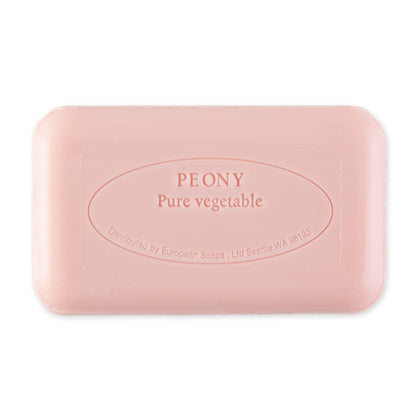 Pre de Provence Artisanal Soap Bar Peony front view